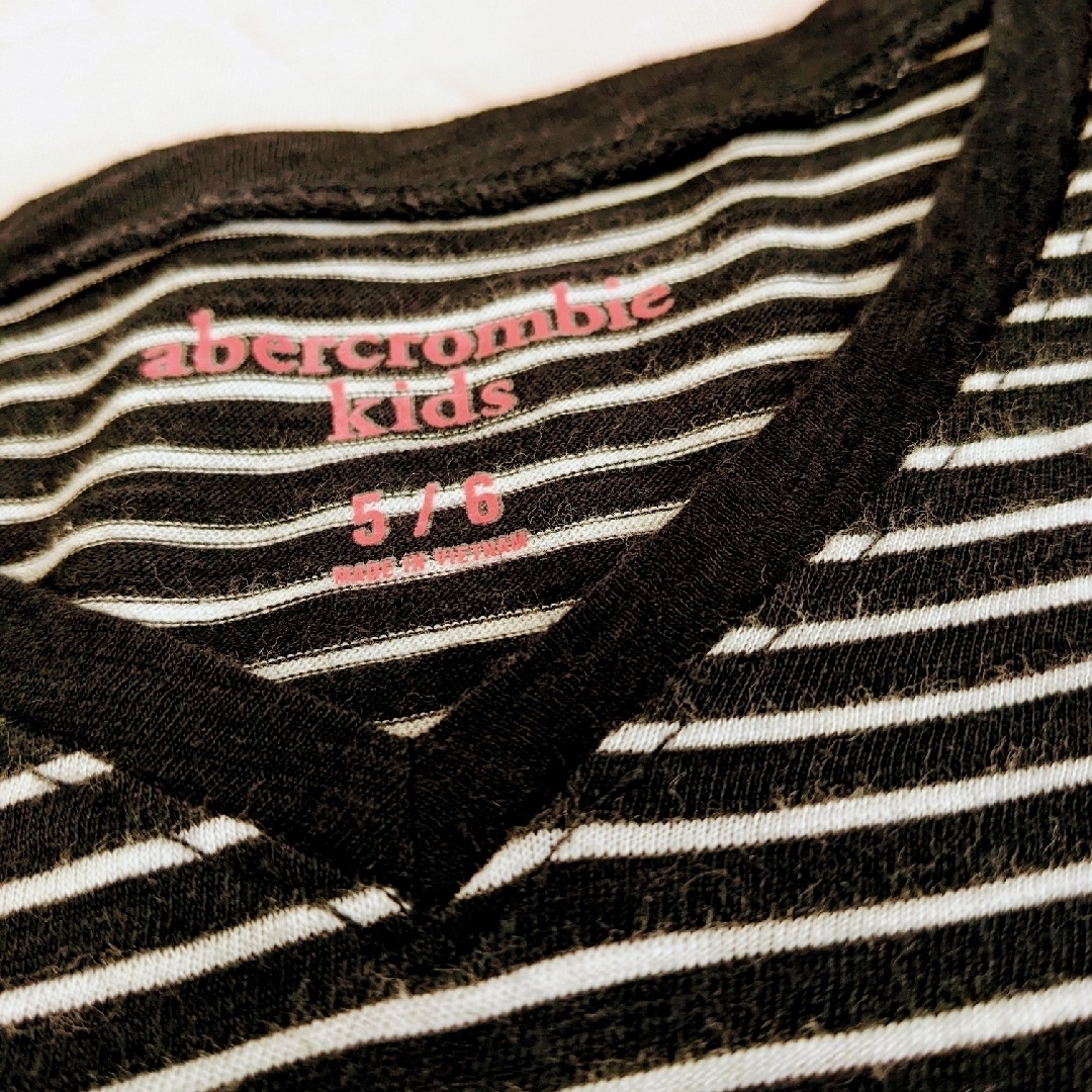 POLO RALPH LAUREN(ポロラルフローレン)のトップス3枚セット　Abercrombie·POLO  5.6歳 〜125cm キッズ/ベビー/マタニティのキッズ服女の子用(90cm~)(Tシャツ/カットソー)の商品写真