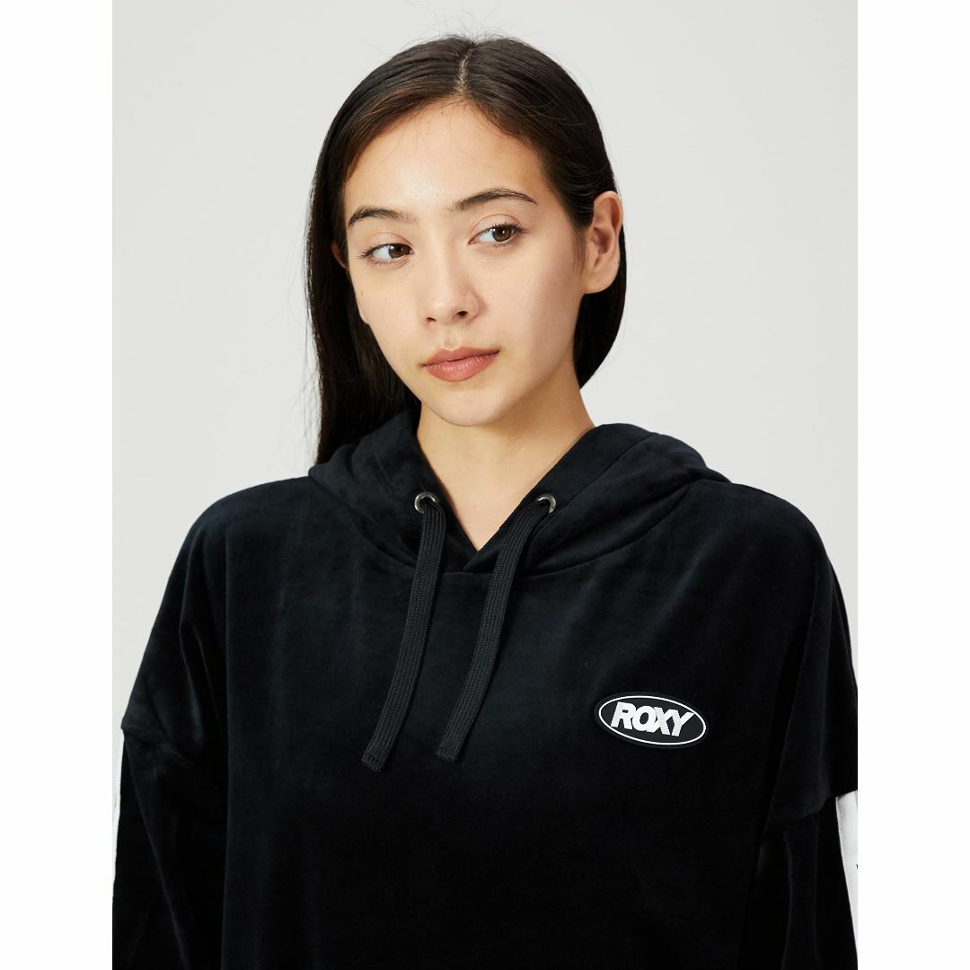 ロキシー コットンベロアパーカー GO GIRL HOODIE レディース 1