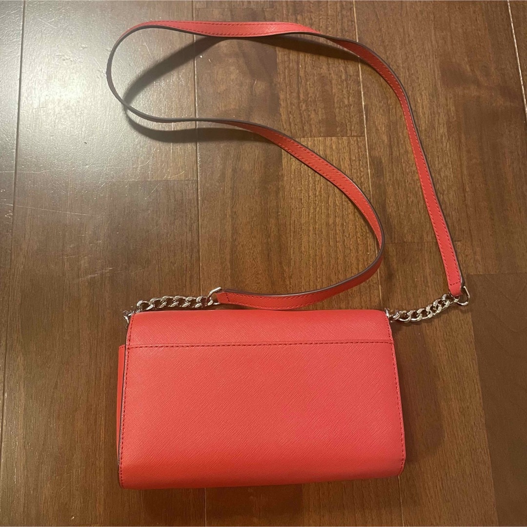 kate spade new york(ケイトスペードニューヨーク)の【正規品】kate spade ショルダーバッグ レッド レディースのバッグ(ショルダーバッグ)の商品写真