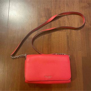 ケイトスペードニューヨーク(kate spade new york)の【正規品】kate spade ショルダーバッグ レッド(ショルダーバッグ)