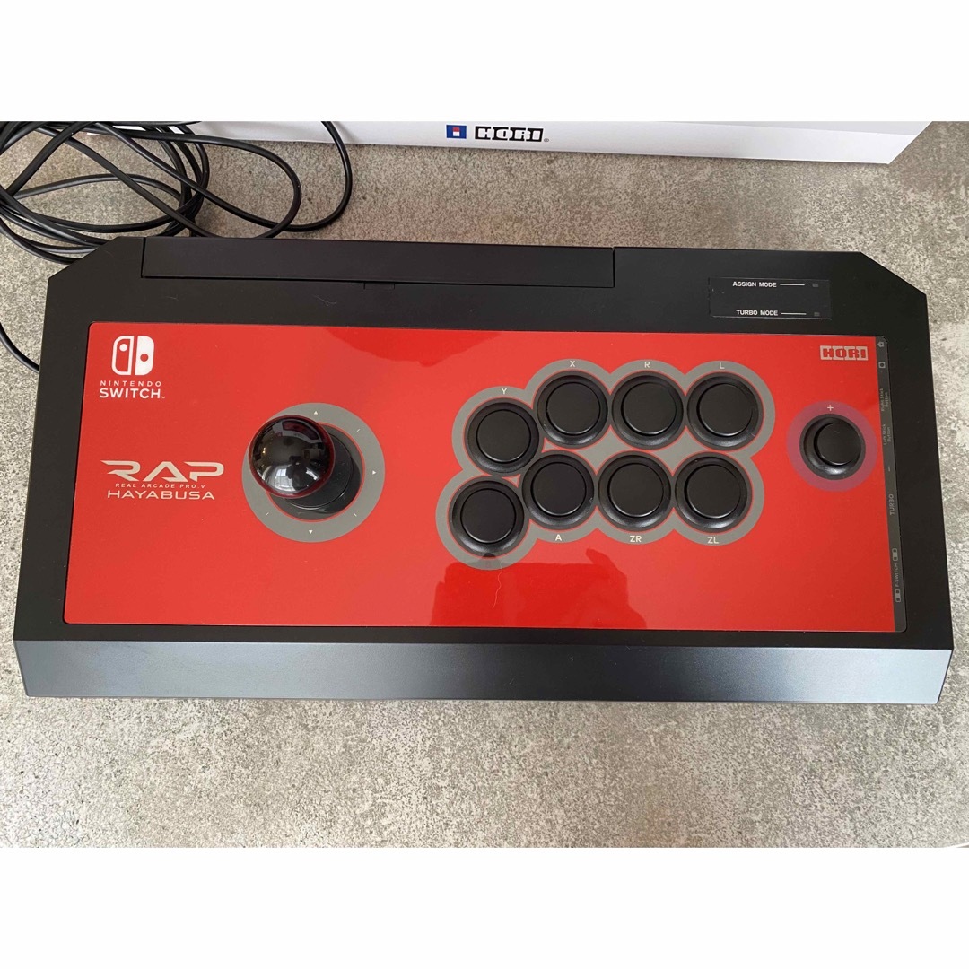 Nintendo Switch(ニンテンドースイッチ)のREAL ARCADE PRO.V  HAYABUSA エンタメ/ホビーのゲームソフト/ゲーム機本体(家庭用ゲーム機本体)の商品写真