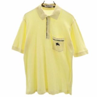バーバリー(BURBERRY) ポロシャツ(メンズ)(イエロー/黄色系)の通販