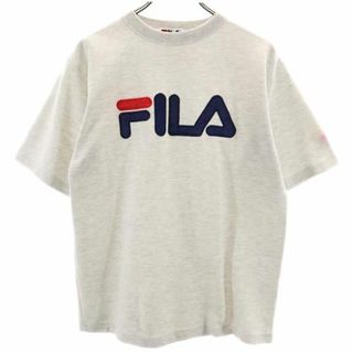 フィラ(FILA)のフィラ 半袖 Tシャツ M グレー系 FILA ロゴ メンズ 【中古】  【230902】(Tシャツ/カットソー(半袖/袖なし))