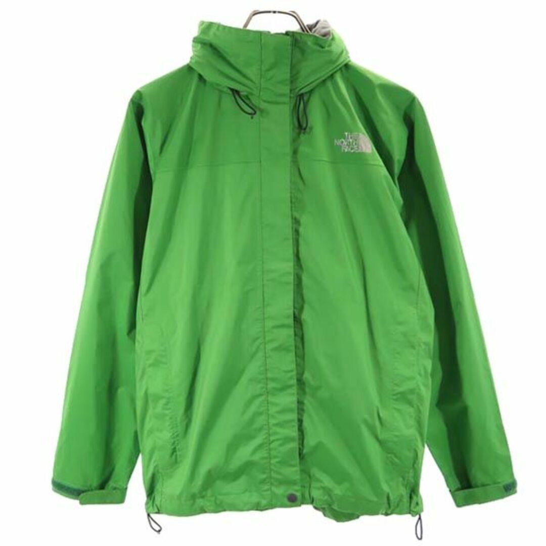 ノースフェイス アウトドア レインジャケット L グリーン THE NORTH FACE NPW11214 マウンテンパーカー ロゴ 長袖 レディース   【230902】