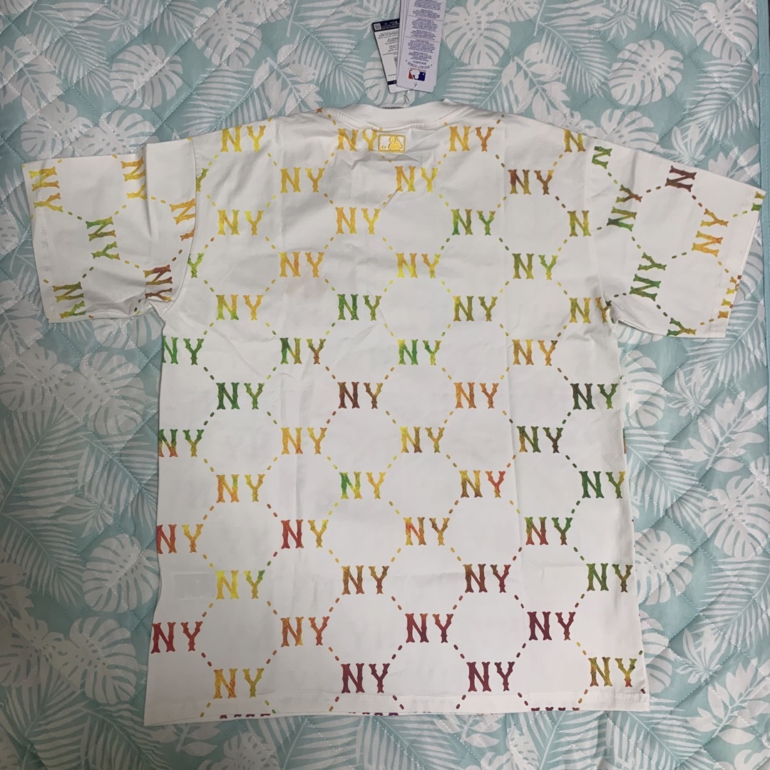 MLB - 最終処分SALE 新品 MLB Korea モノグラム Tシャツ ヤンキース L