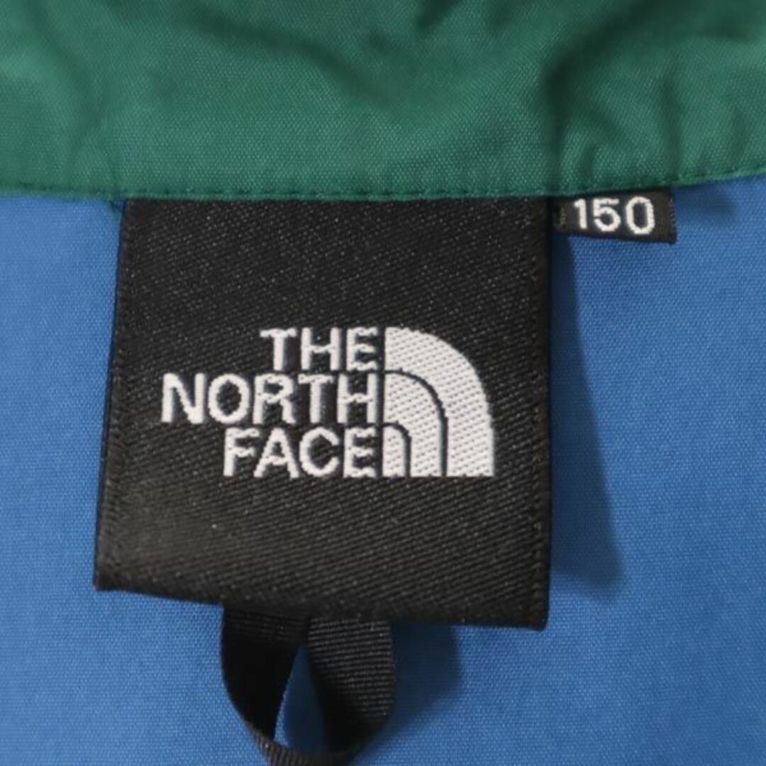 THE NORTH FACE(ザノースフェイス)のノースフェイス アウトドア グランドコンパクトジャケット 150 ベージュ×ブルー 他 THE NORTH FACE NPJ22212 ロゴ 長袖 キッズ 【中古】  【230902】 メール便可 キッズ/ベビー/マタニティのキッズ服男の子用(90cm~)(ジャケット/上着)の商品写真