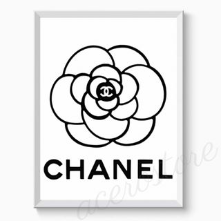 G074 アートポスター シャネル CHANEL おしゃれ インテリア 韓国(アート/写真)