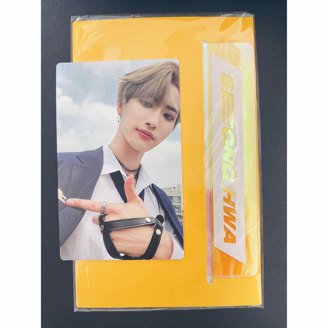 ATEEZ ソンファ トレカ ネームタグ nametag Seonghwa - アイドル