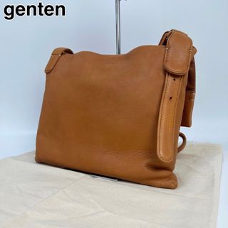 genten - 23H24 genten ゲンテン ショルダーバッグ 本革 の通販 by LA