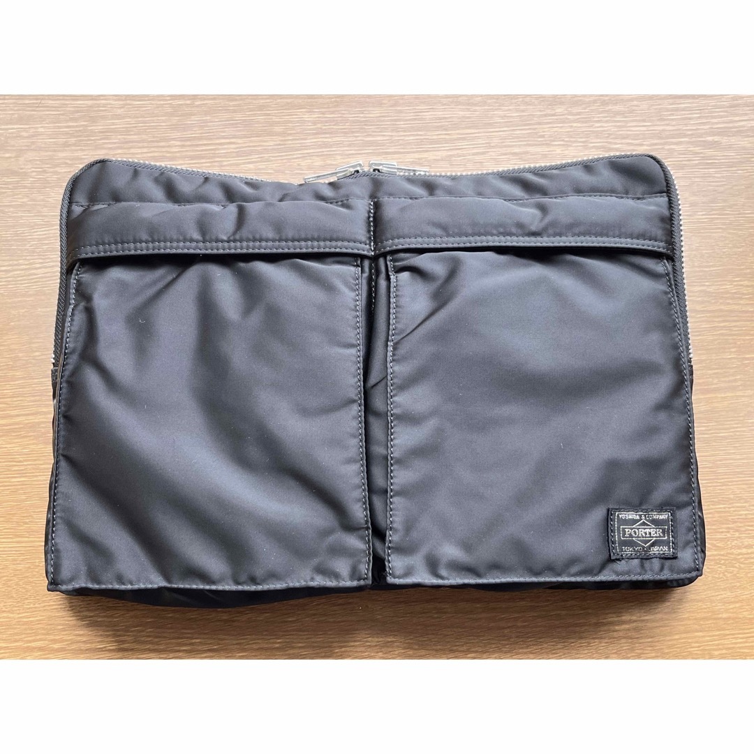 希少極美品 PORTER TANKER DOCUMENT CASE Black