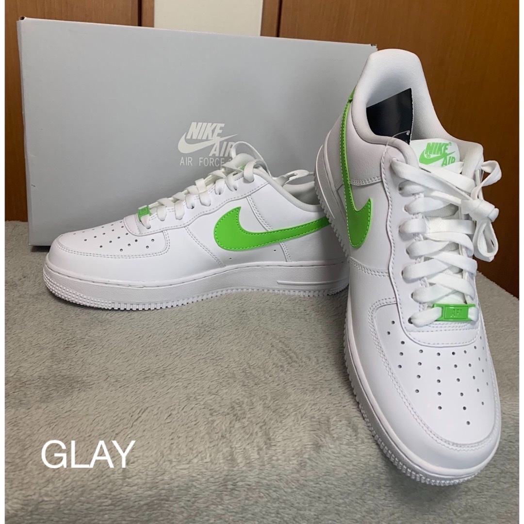 NIKE エアーフォース1Low "Action Green" 24.5cm