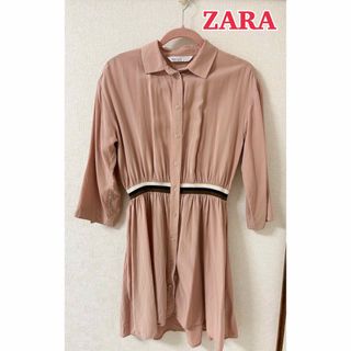 ザラ(ZARA)のZARA BASIC シャツワンピース(ひざ丈ワンピース)