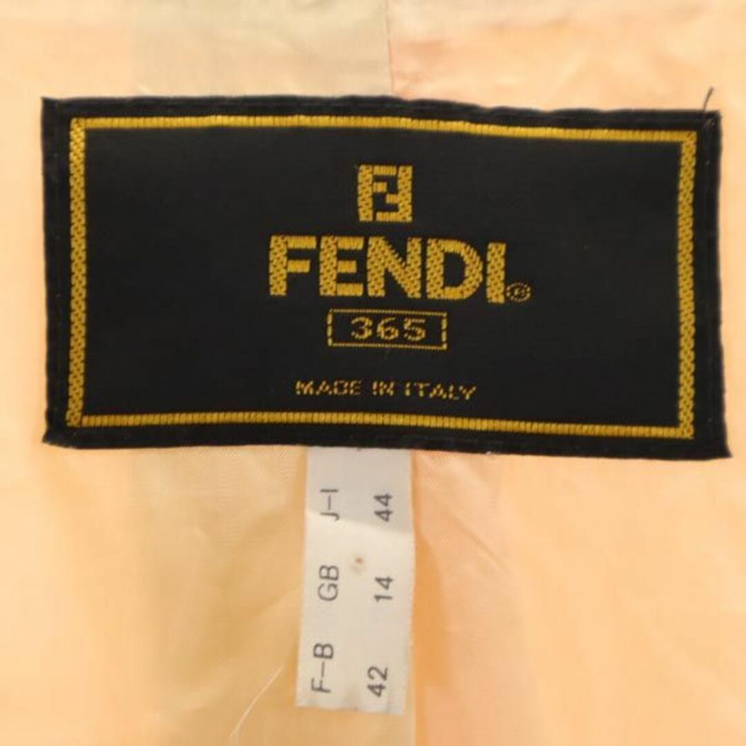フェンディ テーラードジャケット 44 サーモンピンク FENDI レディース   【230902】 7