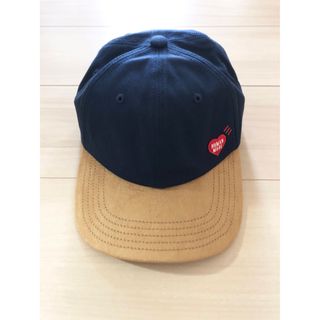 ヒューマンメイド(HUMAN MADE)のヒューマンメイド　6 PANEL TWILL CAP　ネイビー(キャップ)