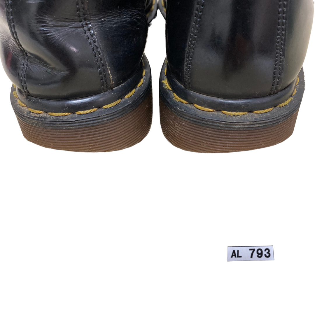 Dr.Martens(ドクターマーチン)のAL793 英国製 ドクターマーチン ワークブーツ 約24cm ブラック レザー メンズの靴/シューズ(ブーツ)の商品写真