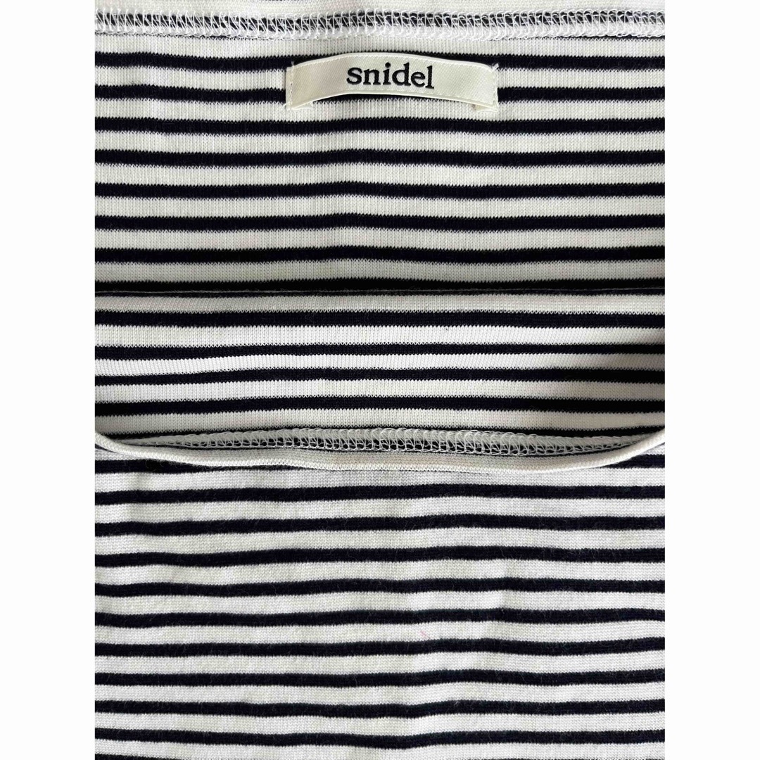 SNIDEL(スナイデル)のSNIDEL ボーダー　新品未使用 メンズのトップス(Tシャツ/カットソー(半袖/袖なし))の商品写真