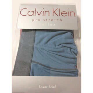 カルバンクライン(Calvin Klein)の【新品】Calvin Klein　カルバンクライン　ボクサーブリーフ　青　S(ボクサーパンツ)