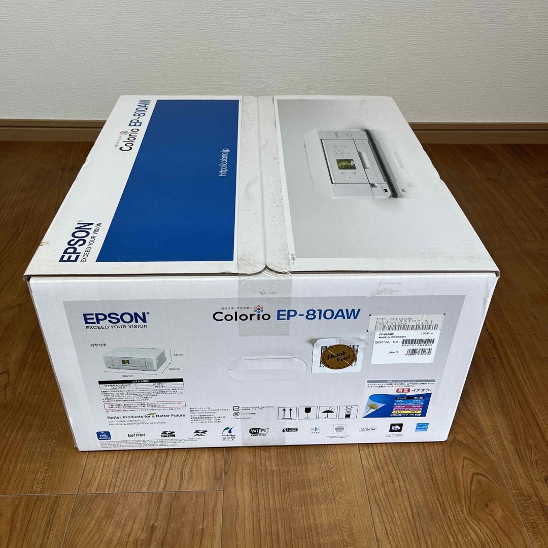 EPSON カラリオプリンター EP-810AW