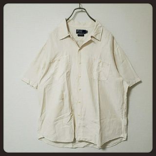 ポロラルフローレン(POLO RALPH LAUREN)の90s Polo Ralph Lauren オープンカラー 半袖シャツ(シャツ)