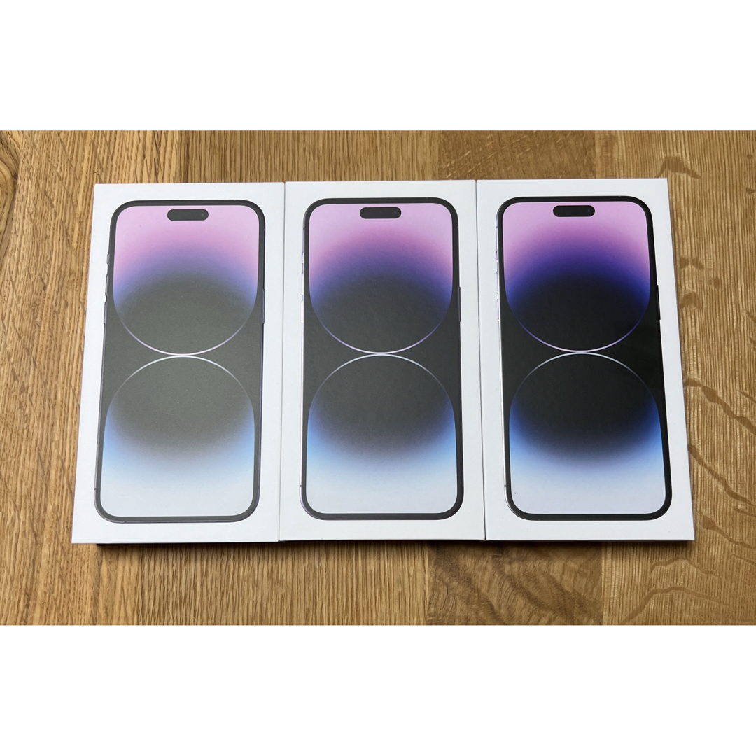 iPhone 14 Pro Max 256GB 3台　ディープパープル