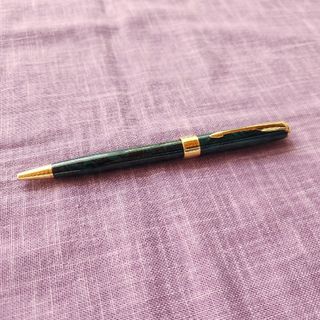 PARKER   DUOFOLD     ボールペン　グリーン  入手困難品