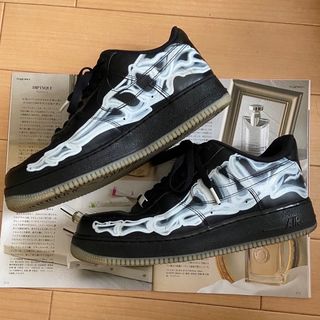 NIKE AIR FORCE 1 LOW BLACK SKELETON(スニーカー)