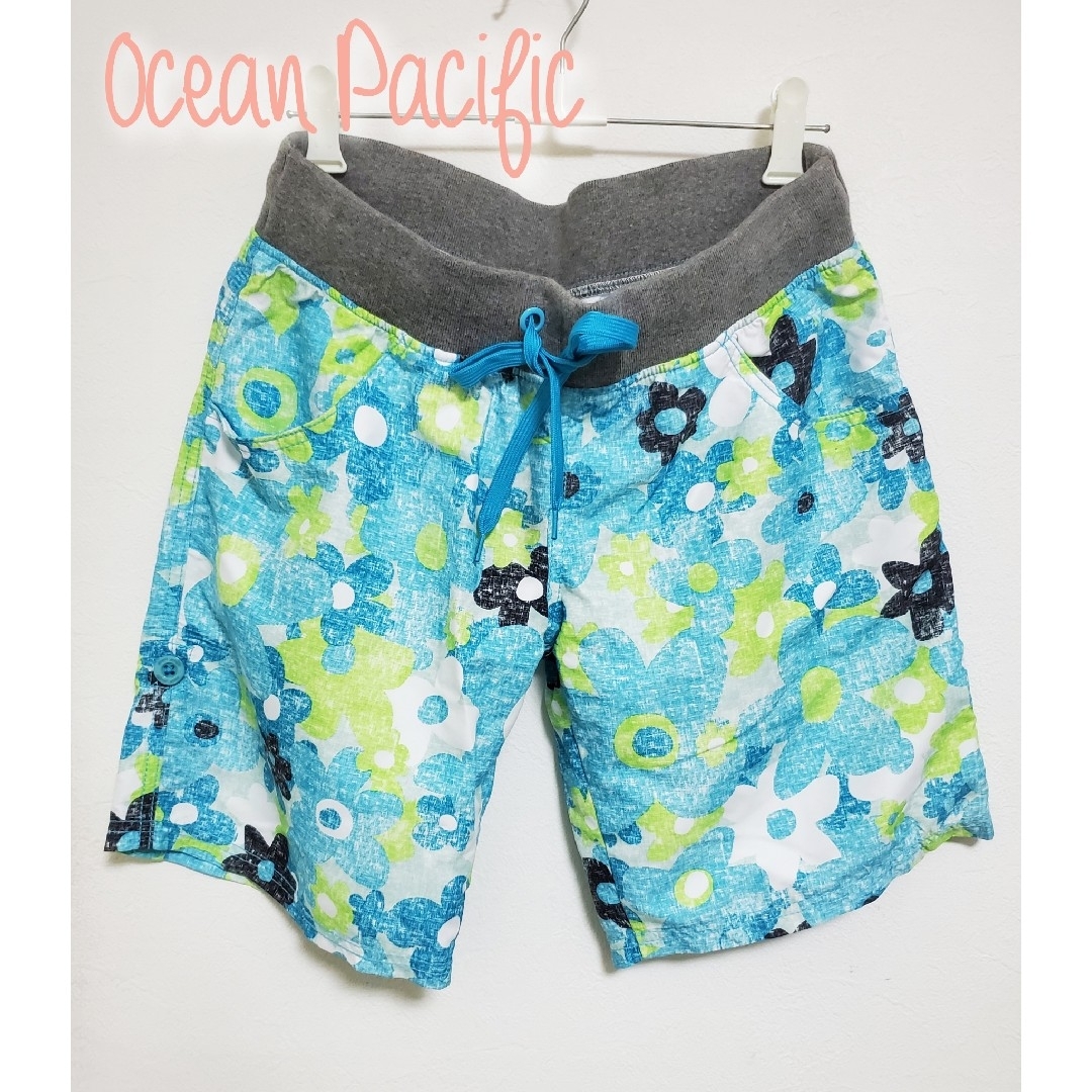 OCEAN PACIFIC(オーシャンパシフィック)の【M】オーピー　オーシャンパシフィック　ショートパンツ　プール レディースのパンツ(ショートパンツ)の商品写真