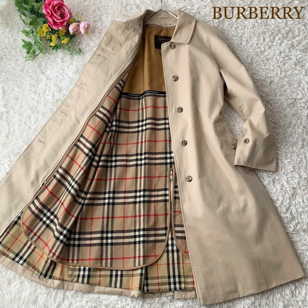 半額セール 【美品】【Burberrys】バーバリー ステンカラーコート ノバ