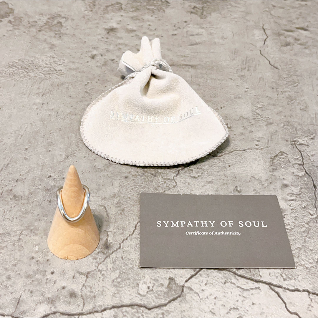 SYMPATHY OF SOUL(シンパシーオブソウル)のsympathy of soul シンパシーオブソウル シルバー リング xs レディースのアクセサリー(リング(指輪))の商品写真