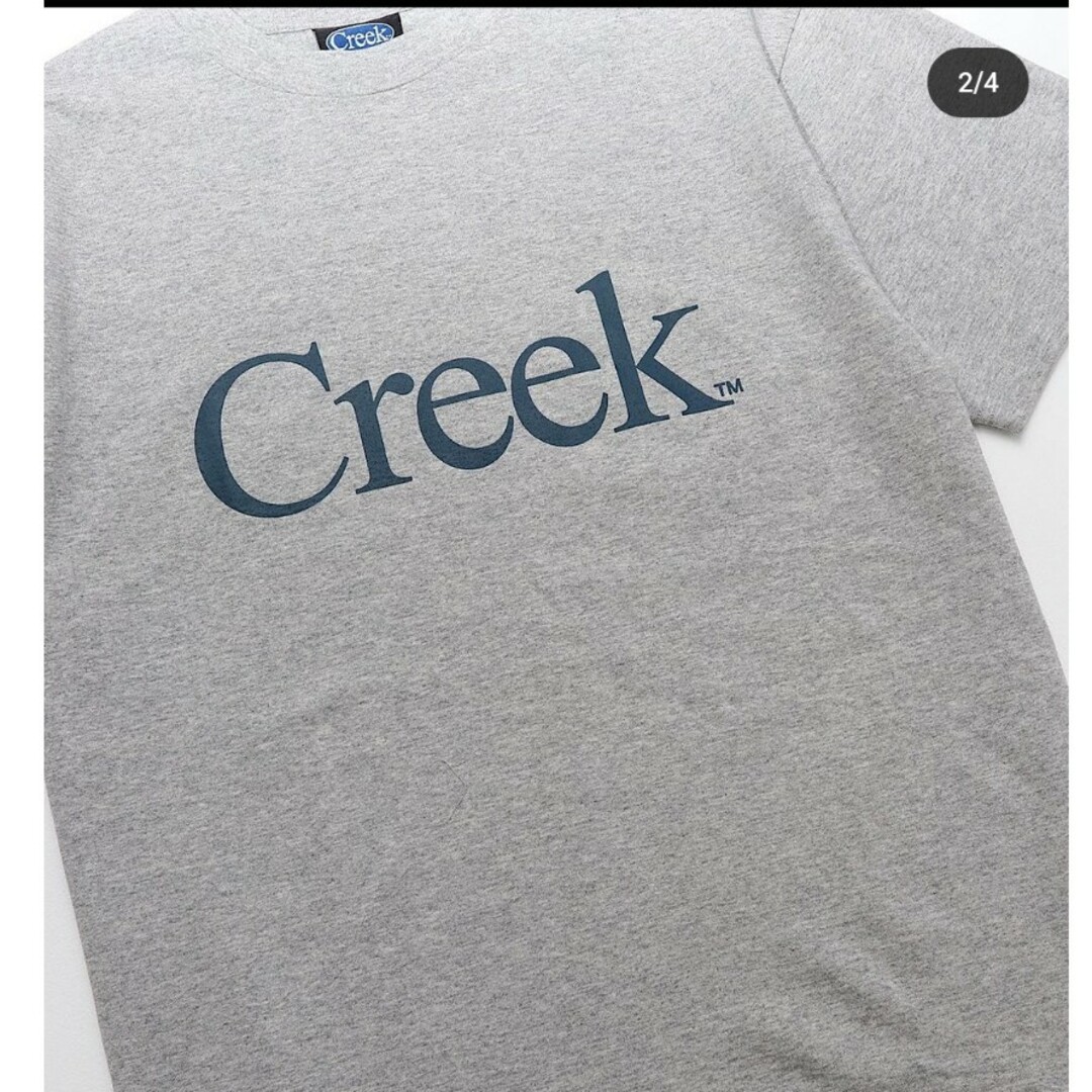 1LDK SELECT(ワンエルディーケーセレクト)のCreek LOGO TEE メンズのトップス(Tシャツ/カットソー(半袖/袖なし))の商品写真