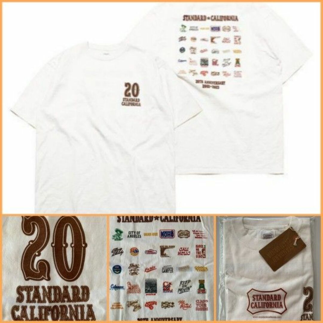 Standard California 20周年 Logo Teeトップス