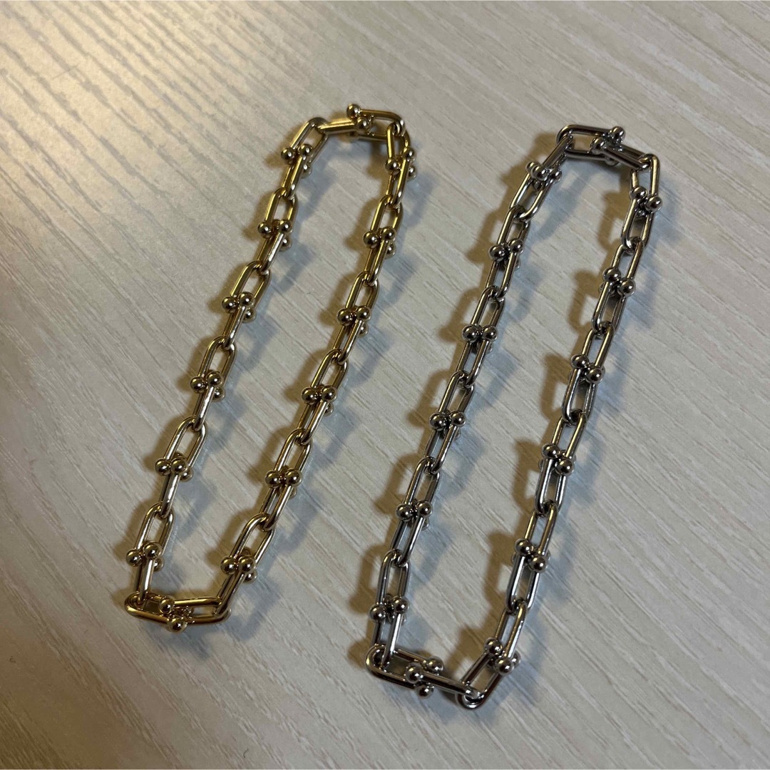 Tiffany風 ハードウェア リンク ネックレス コムドット ヤマト Tiffany風 ハードウェア リンク ネックレス コムドット ヤマト