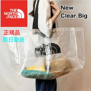 ザノースフェイス(THE NORTH FACE)のザノースフェイス クリア エコバッグ トートバッグ アウトドア(トートバッグ)