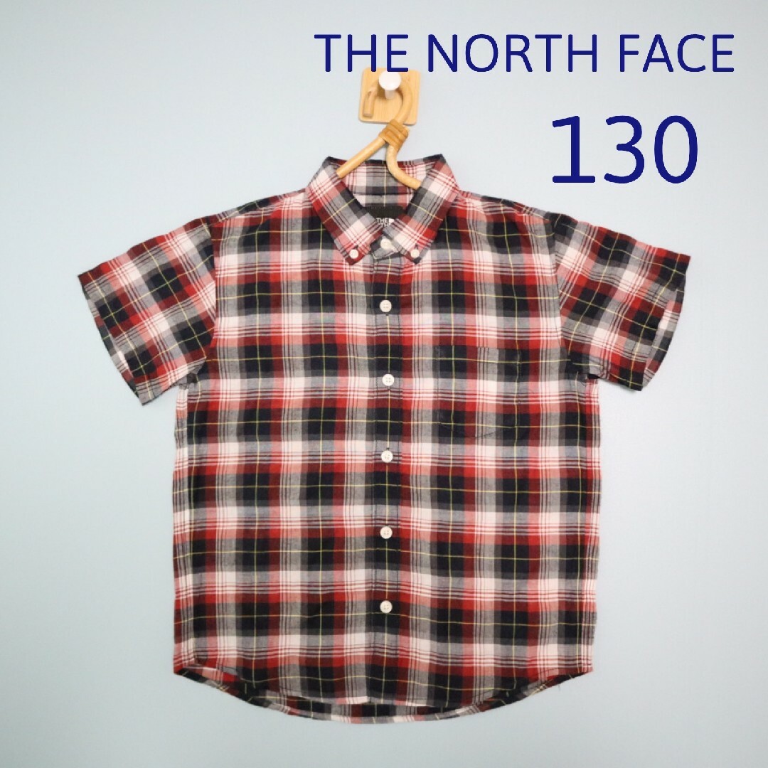 素晴らしい価格 THE NORTH FACE - ザノースフェイス 半袖シャツ チェック【130 半袖シャツ