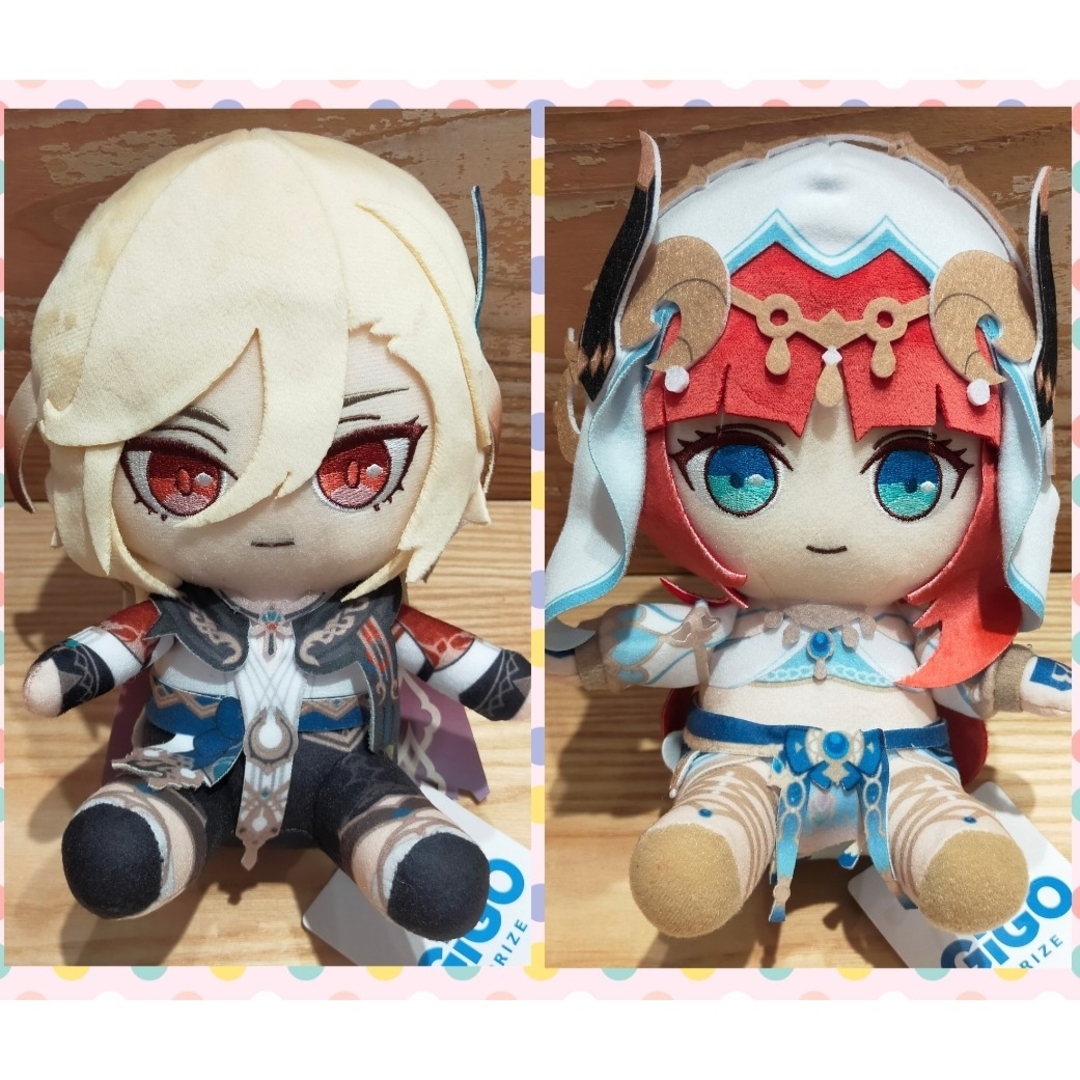 ✳原神 おすわりぬいぐるみVOL.5 GIGO限定 カーヴェ&ニィロウ2点✳の