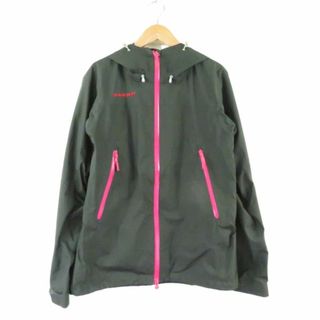 マムート(Mammut)の美品 MAMMUT マムート MG280215 GORE-TEX マウンテンパーカー 1点 ブラック ポリエステル100％ アウトドア レディース AY4195A51 (パーカー)