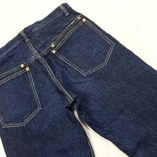 ポストオーバーオールズ(POST OVERALLS)のポストオーバーオールズ☆濃紺6Pデザインデニム☆M☆ウェスト約82cm(デニム/ジーンズ)