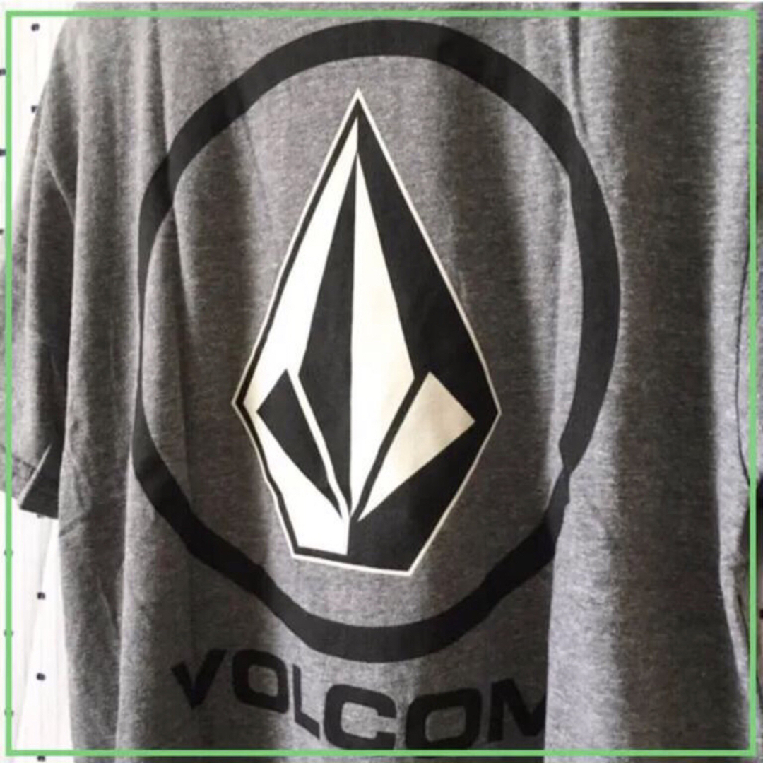 volcom(ボルコム)のVOLCOMボルコムストーンUS限定両面プリントストーンロゴTシャツアッシュS レディースのトップス(Tシャツ(半袖/袖なし))の商品写真