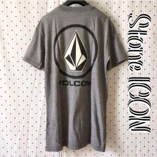 ボルコム(volcom)のVOLCOMボルコムストーンUS限定両面プリントストーンロゴTシャツアッシュS(Tシャツ(半袖/袖なし))