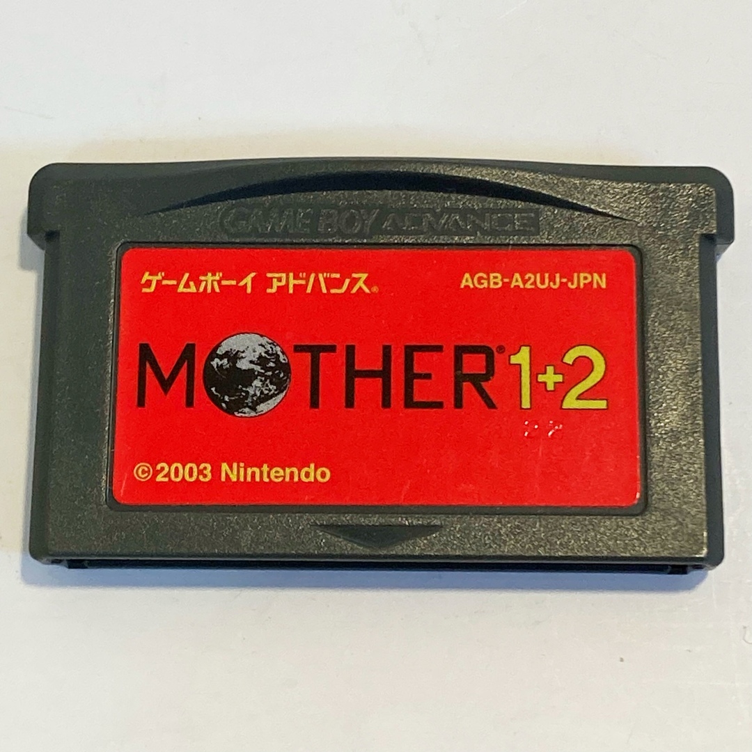 ゲームボーイアドバンス(ゲームボーイアドバンス)の『MOTHER1+2』ゲームボーイアドバンス GBA  MOTHER2 エンタメ/ホビーのゲームソフト/ゲーム機本体(家庭用ゲームソフト)の商品写真