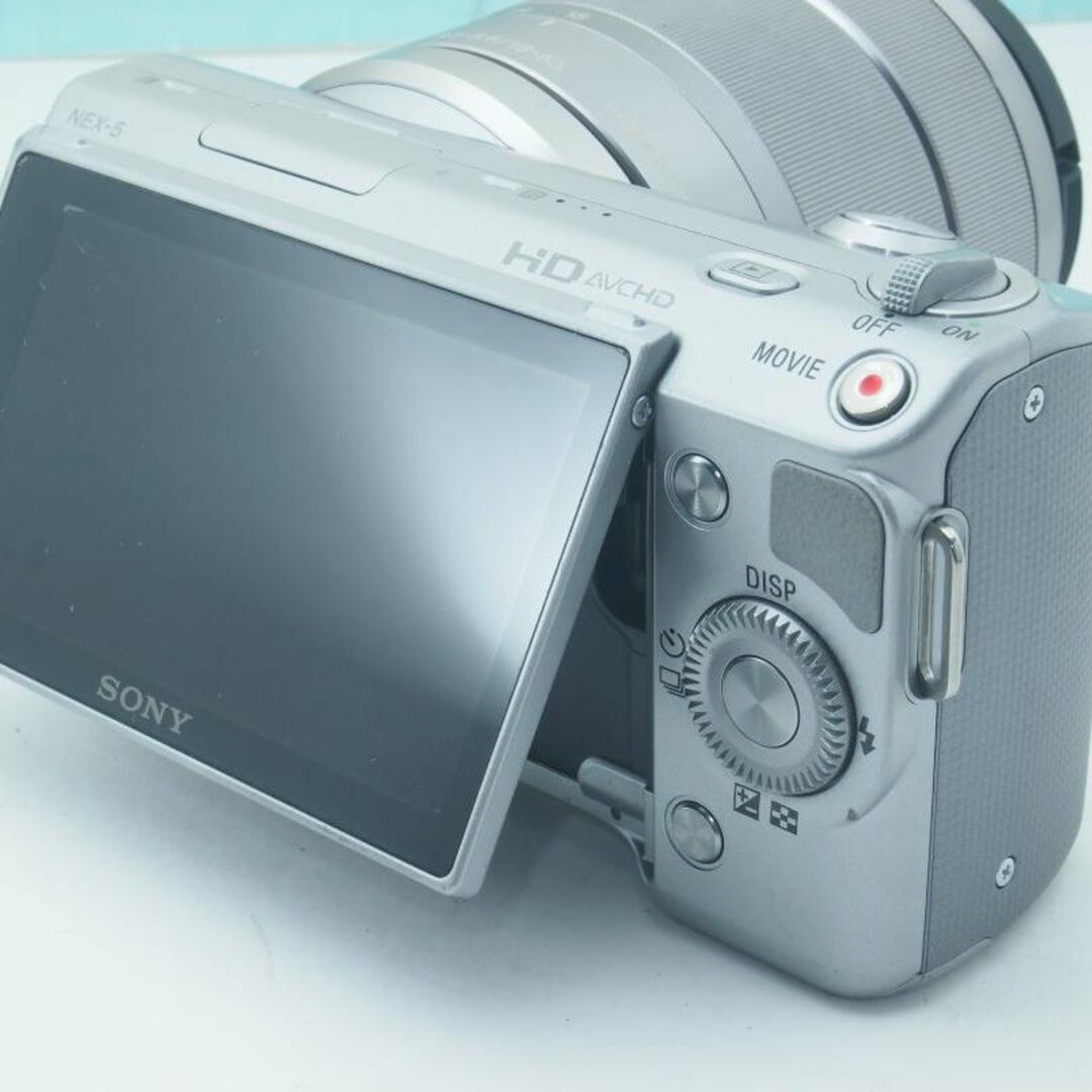 ❤️スマホ転送❤️ミラーレス一眼 SONY α NEX-5 シルバーソニー