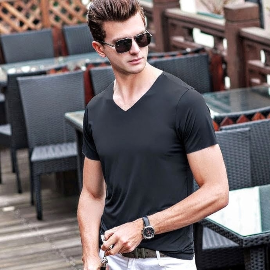 メンズアンダーシャツ インナーシャツ 半袖シャツ メンズシャツ 男性肌着 シャツ メンズのアンダーウェア(その他)の商品写真