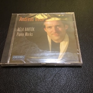 アンドレアス・バッハ　バルトークピアノ作品集CD 未開封(クラシック)