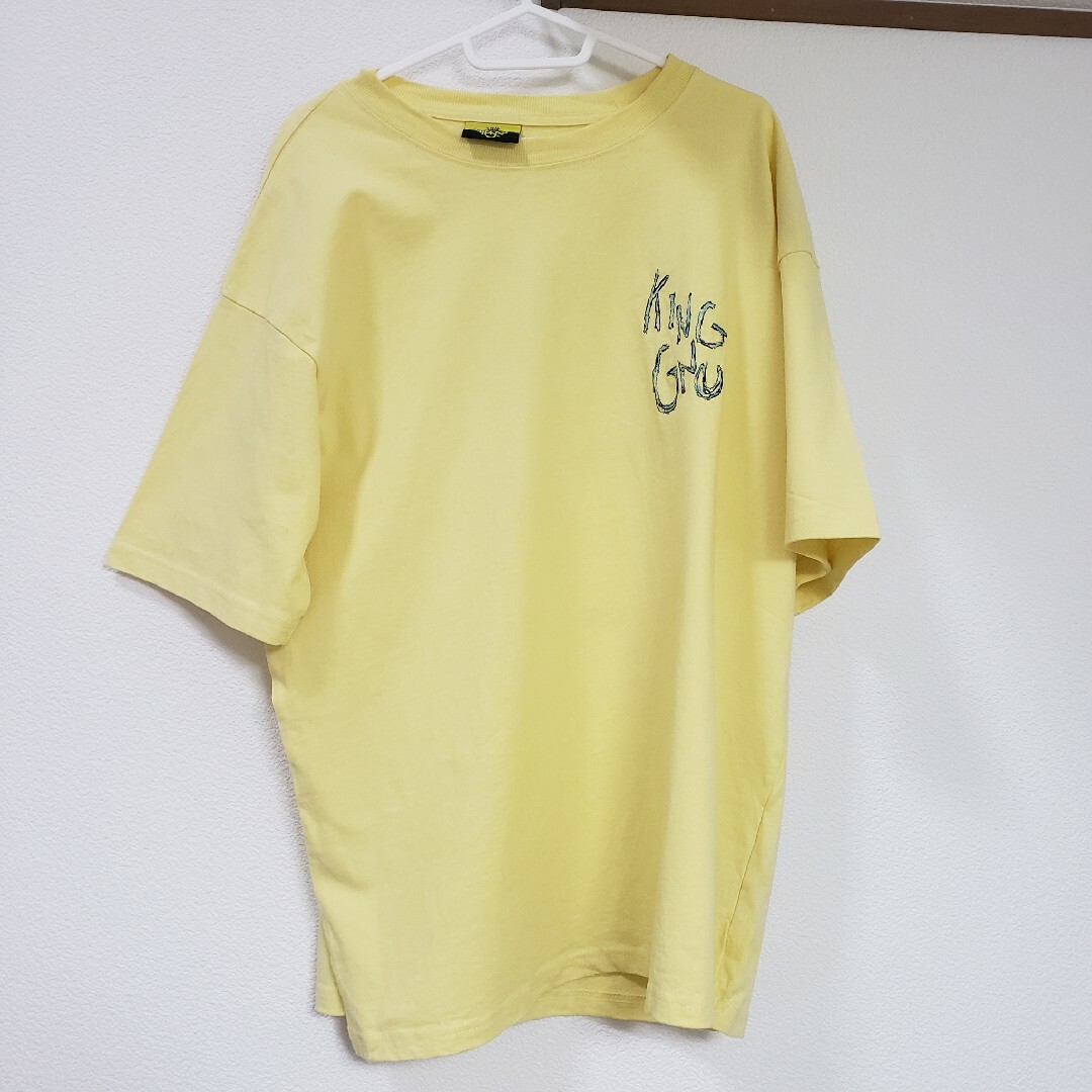 King Gnu　Tシャツ　黄色　XL