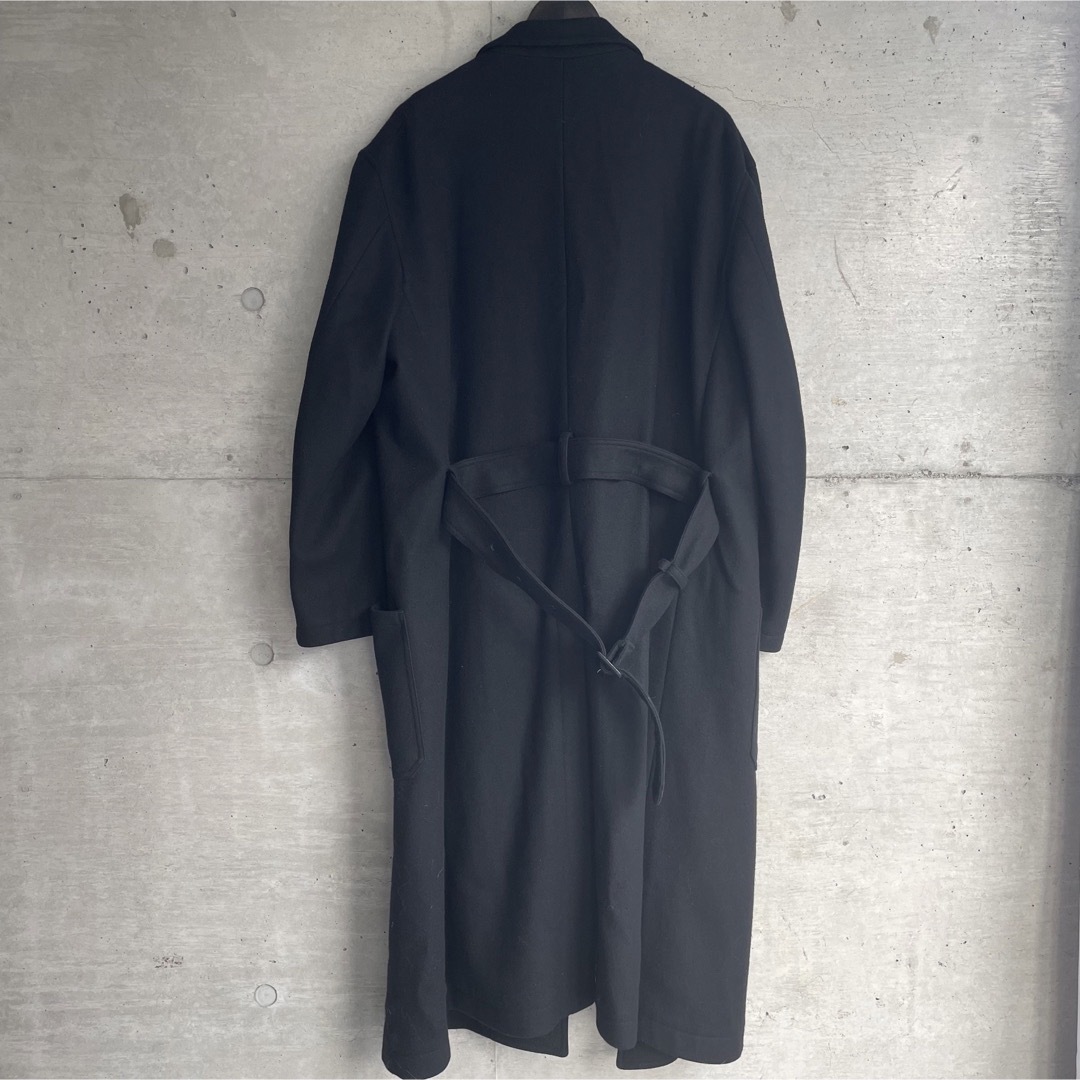 Yohji Yamamoto(ヨウジヤマモト)の90s ヨウジヤマモト Y's for men ヘビーウール ステンカラーコート メンズのジャケット/アウター(ステンカラーコート)の商品写真