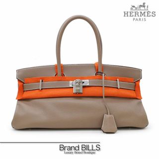 エルメス(Hermes)の未使用品 エルメス ショルダーバーキン トリヨンクレマンス エトゥープ □J刻印(ショルダーバッグ)