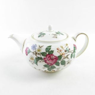 ウェッジウッド(WEDGWOOD)のWEDGWOOD ウェッジウッド CHARNWOOD チャーンウッド ティーポット 1点 廃盤 花柄 茶器 SC7558A3 (その他)