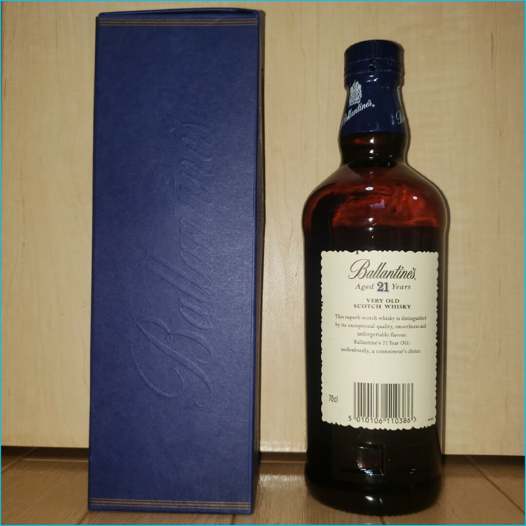 バランタイン(バランタイン)の箱付未開封】古酒/BALLANTINE’Sバランタイン21年/スコッチウイスキー 食品/飲料/酒の酒(ウイスキー)の商品写真