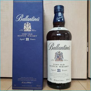 未開封★Ballantine's【バランタイン】 21年 ベリーオールド 700ml 箱付