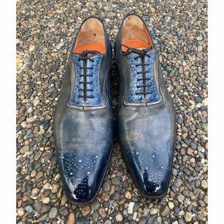 Santoni - Santoni サントーニ 革靴 Size 7 ネイビー の通販 by ...